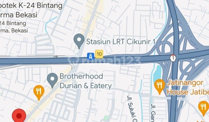 Tanah Jln Utama Caman Raya Jatibening Diapit 2 Tol Sangat Strategis Cck U Kost2an Bebas Banjir