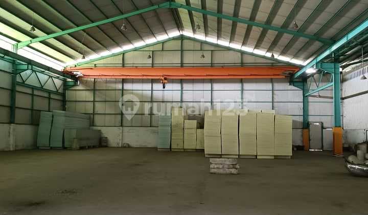 Ex Pabrik Plastik Raya Serang Km 35 Msk Container 40 Feet Bebas Banjir