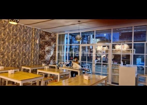 Murah Tempat Usaha Komersial Ex Cafe NJOP Percetakan Negara 2 Sisi Muka Bebas Banjir