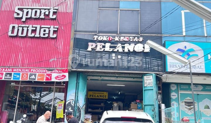 Ruko + Tanah Open Air U Cafe Resto Sbrang Busway Gor LRT Siap Pakai