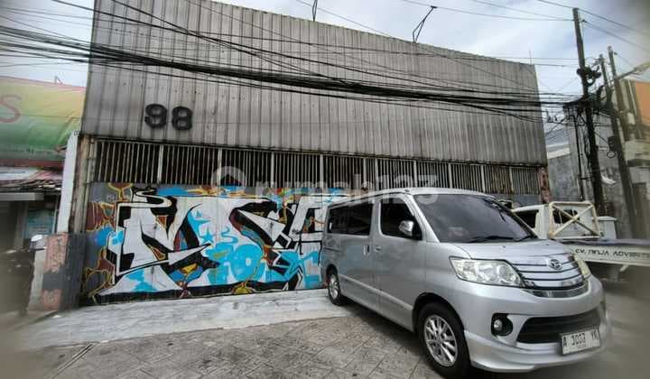 U Showroom Gudang Kantor Parkiran Luas Bebas Banjirsiap Pakai