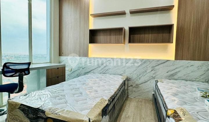 the Square Petra Apartemen bisa kredit bank full furnish siap huni, nilai investasi bagus