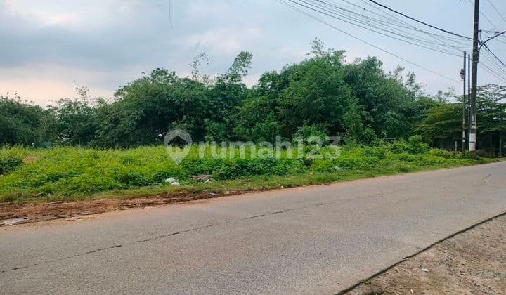 Tanah Di Jalan Raya Lokasi Cibitung Bisa Akses 2 Mobil Di Jual Cepat