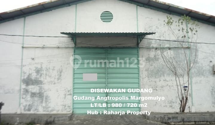 Gudang Siap Pakai Angtropolis Margomulyo - Surabaya