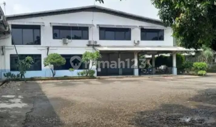 Disewakan Tanah & Pabrik Berlokasi Strategis di Jl Raya Bekasi