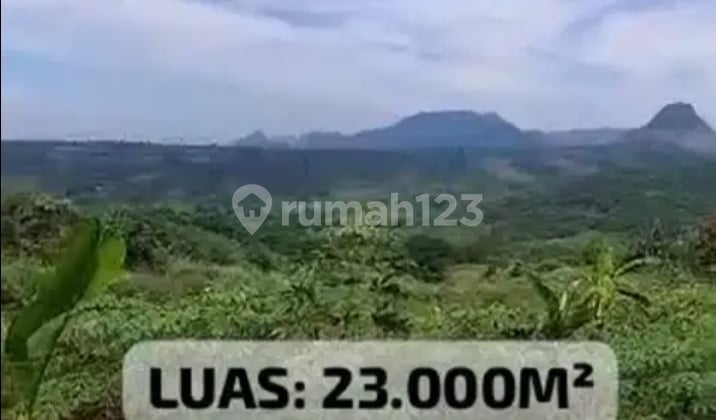 Dijual Tanah Bebas Banjir di Sukadamai Jonggol Bogor