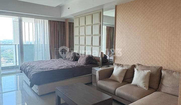 DI Sewakan Apartemen type studio full furnished lantai 10 kemang village