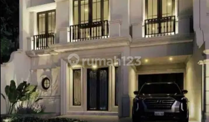 Dijual Rumah 3 Lantai American Classic di Cempaka Putih