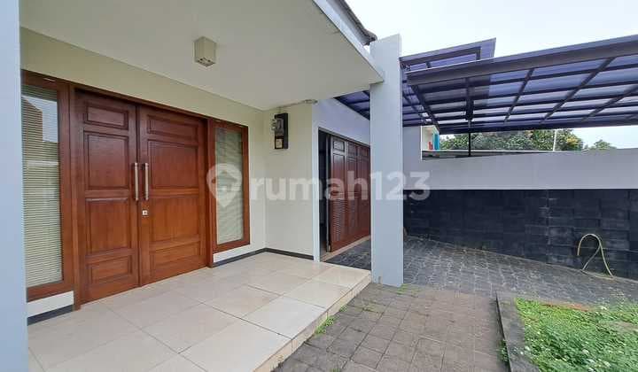 Rumah Modern 1 Lantai di Cinere SHM Siap Huni