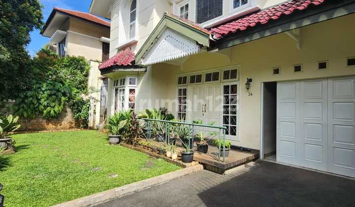 Semi-Classic Design House in Kebayoran Baru, Well-Maintained, Good Location
