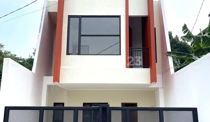 New Minimalist House Building in Krukut Near Toll Gate