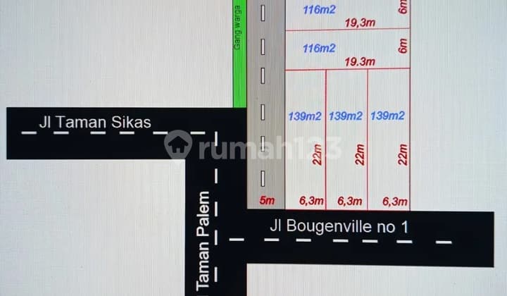 SAKURA INDAH SOEKARNO HATTA GARDEN LAND PLOT