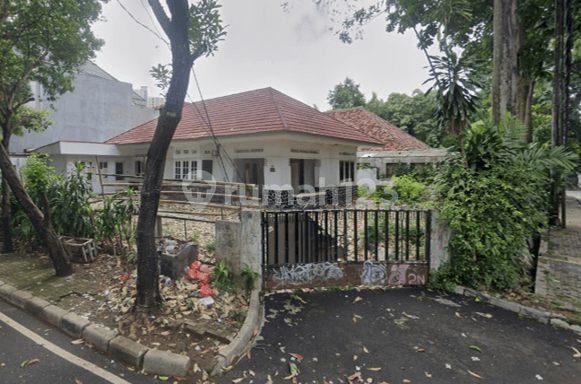Menteng - Di Jual Lelang Cash Only Rumah Tua Hitung Tanah Hook Di Jln. Sukabumi Menteng Jakarta Pusat