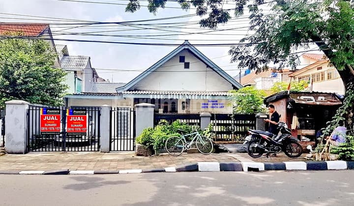 Rumah Hitung Tanah Daerah Komersil Dijual di Balai Pustaka Rawamangun Jakarta Timur