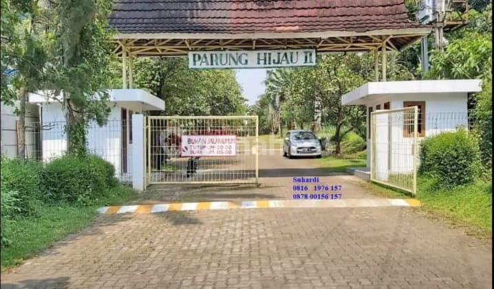 Tanah Kavling Rumah Kebon Dijual di Parung Hijau 2 Tajur Halang Bogor
