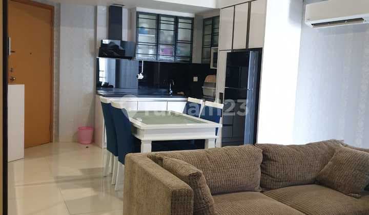 Apartment Furnished 2 BR di the Mansion Kemayoran bagus dan rapi