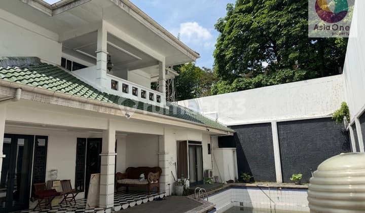 Dijual Rumah Mewah + Private Pool di Bangka Kemang, Mampang Prapatan Jaksel