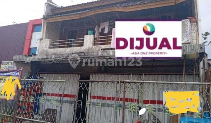 Dijual Tanah 1000 M2 Beserta 2 Ruko Dan 13 Kontrakan Di Jl Raya Jatiasih Bekasi