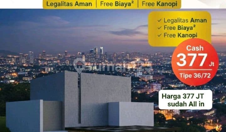 Rumah 36/72 Promo Paling Murah View Cantik Banget di Dekat Cimahi
