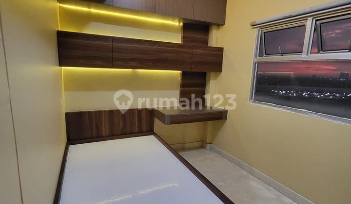 Apartemen Teluk Intan 3 Kamar Tidur Full Furnished Siap Huni Lantai Marmer Full Furnished