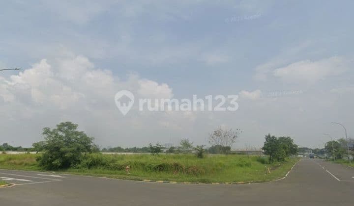 19634-Jual Kavling / Tanah Hoek Pergudangan Cikarang