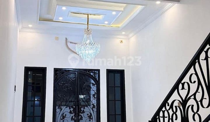 20150-dj, Turun Harga Dari 4.1 Jadi 3.7, Jual Rumah Modern Klasik 3 Lantai, Kayu Putih, Jaktim