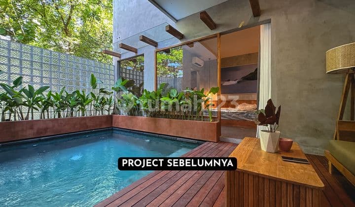 Rumah Villa Industrial Tropical di Goa Gong, Ungasan.