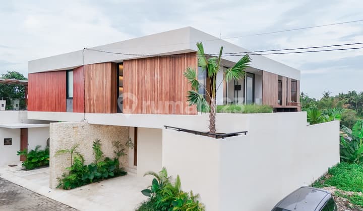 Villa Luxury 3Br Full View Persawahan Dekat Pantai Nyanyi