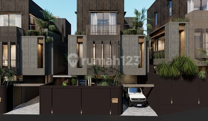 Villa Off Plan 2BR Balinese Inspire Style di Berawa, Canggu