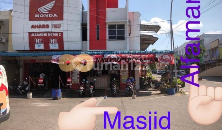 Dijual Ruko Gandeng Hook di Lokasi Sangat Strategis di Batam Centre