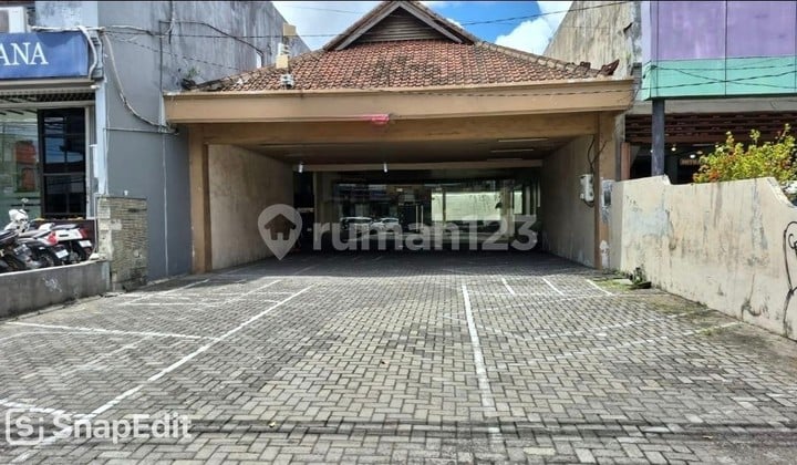 Disewakan Ruang Usaha 1 Lantai Strategis Pinggur Jalan Utama Denpasar Utara