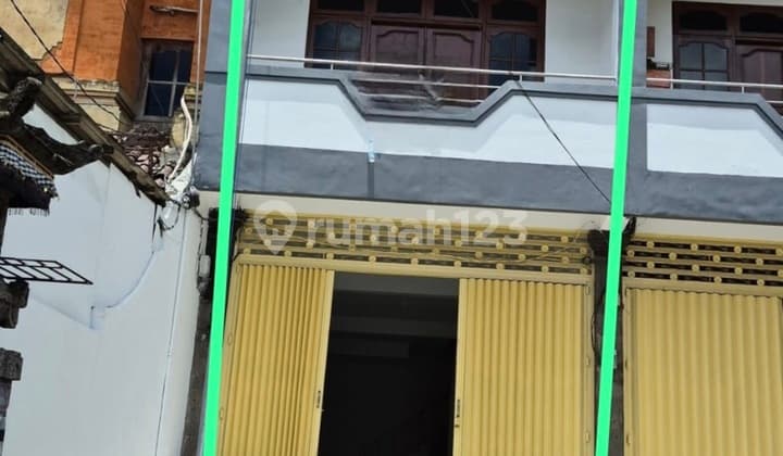 Disewakan Ruko.3 Lantai Strategis Pinggir Jalan Utama Denpasar Barat