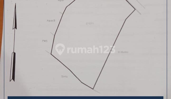 Dijual Tanah 7,390 m² SHM di tigaraksa siap Bangun