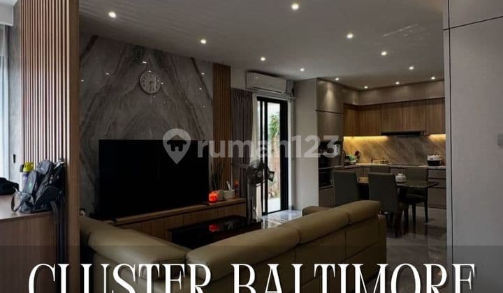 Dijual Rumah Hoek Bagus Siap Hunicluster Baltimore - Pik 2