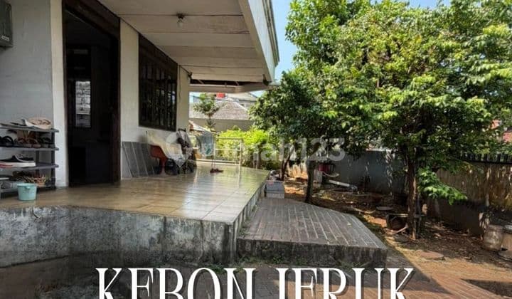 Dijual Rumah Luas Posisi Hoek Kebon Jeruk - Jakarta Barat