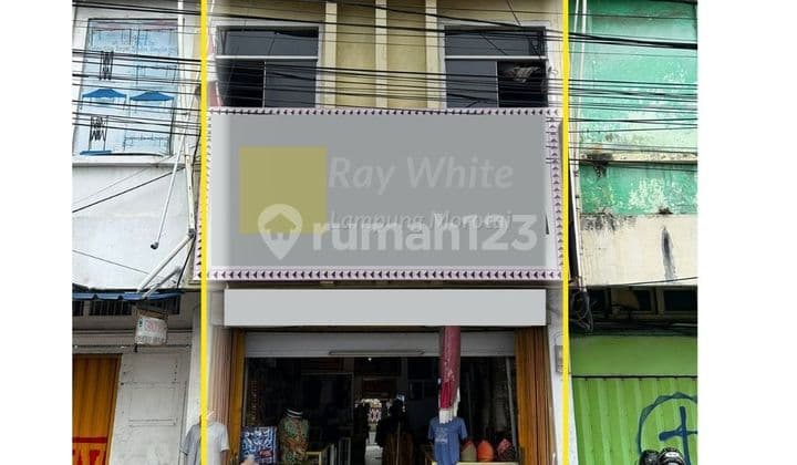 Dijual Ruko Lantai 3 Jalan Kartini Dekat Pasar Bambu Kuning