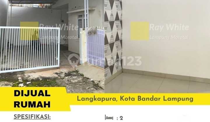 Dijual rumah di langkapura kemiling