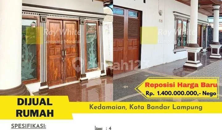 Dijual rumah di kedamaian Dijual rumah di kedamaian
