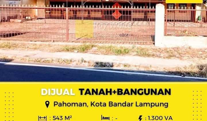 Dijual tanah bonus bangunan di Pahoman
