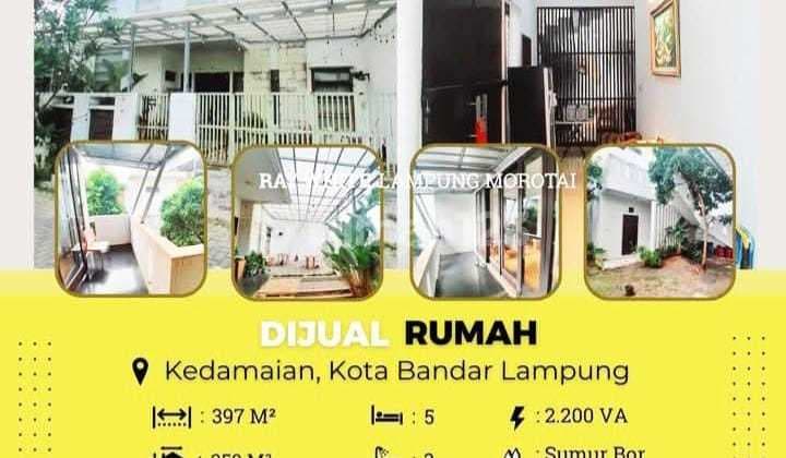Dijual rumah di kedamaian