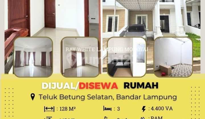 Dijual rumah di teluk betung