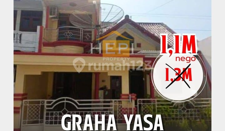 Rumah dalam cluster 2 lantai di graha yasa ungaran