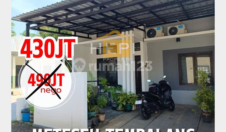 Rumah Hook Bangunan Bagus di Cluster Rowosari Meteseh Tembalang