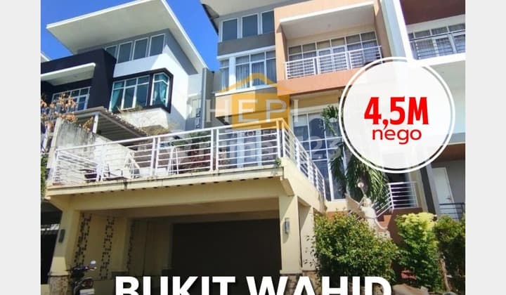 Rumah Nyaman Sekalii dalam Cluster di Bukit Wahid