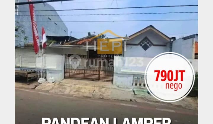 Rumah Hitung Tanah dibawah NJOP di Gayamsari Semarang