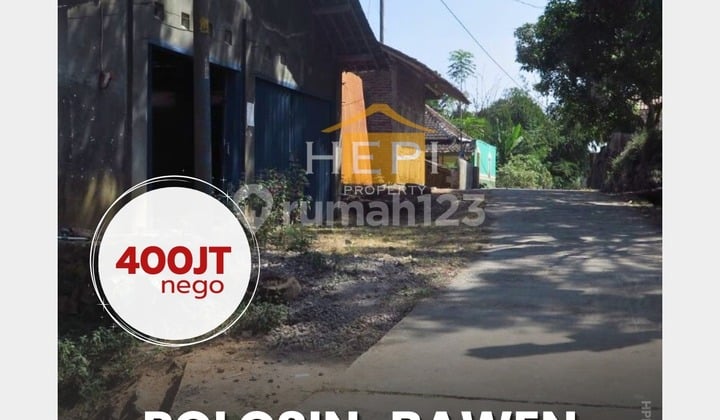 Tanah Luass Murahh di Polosin Bawen Kabupaten Semarang