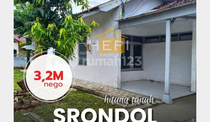 Dijual Rumah Hitung Tanah di Sumurboto, Srondol Banyumanik
