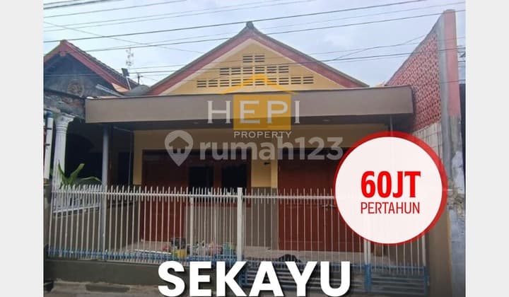 Disewakan Rumah Nyaman di Sekayu Semarang Tengah