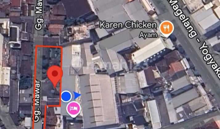 Jual Tanah SHM 1.250 M² Bonus Rumah di Kricak Jogja