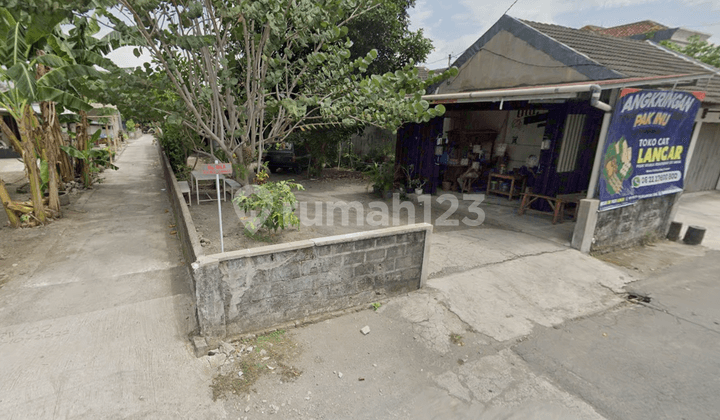 Jual Tanah Hook 328 M2 Bonus Rumah Dekat Jl Jogja-Solo